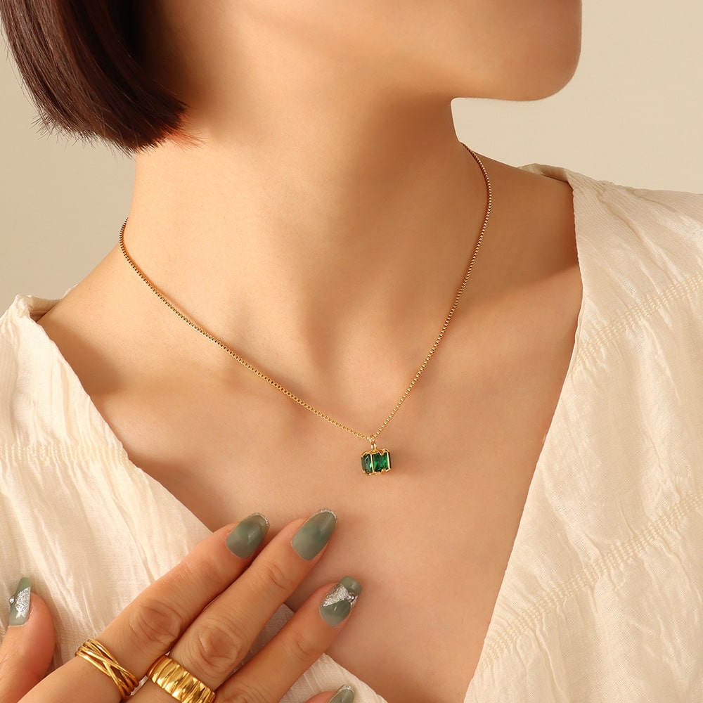 Cubic Zirconia necklace