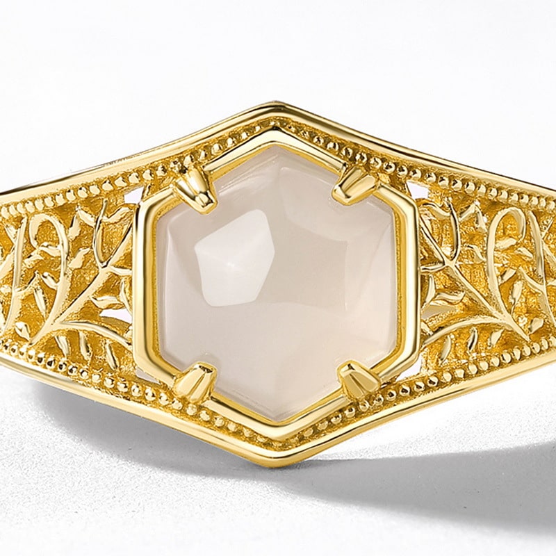 Jade vintage Ring