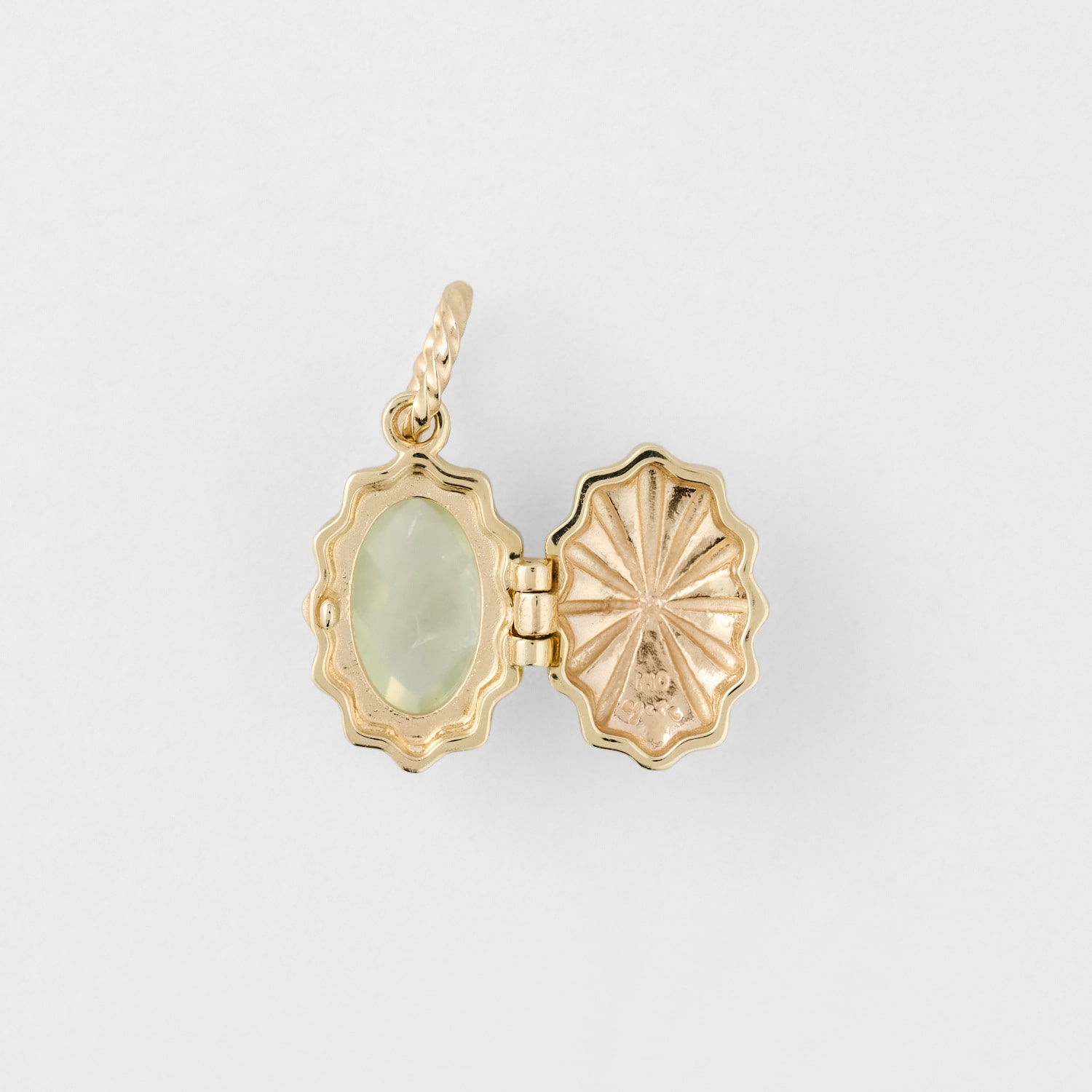 Ladies Prehnite Pendant