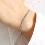 Stainless steel bracelet(15+5cm)