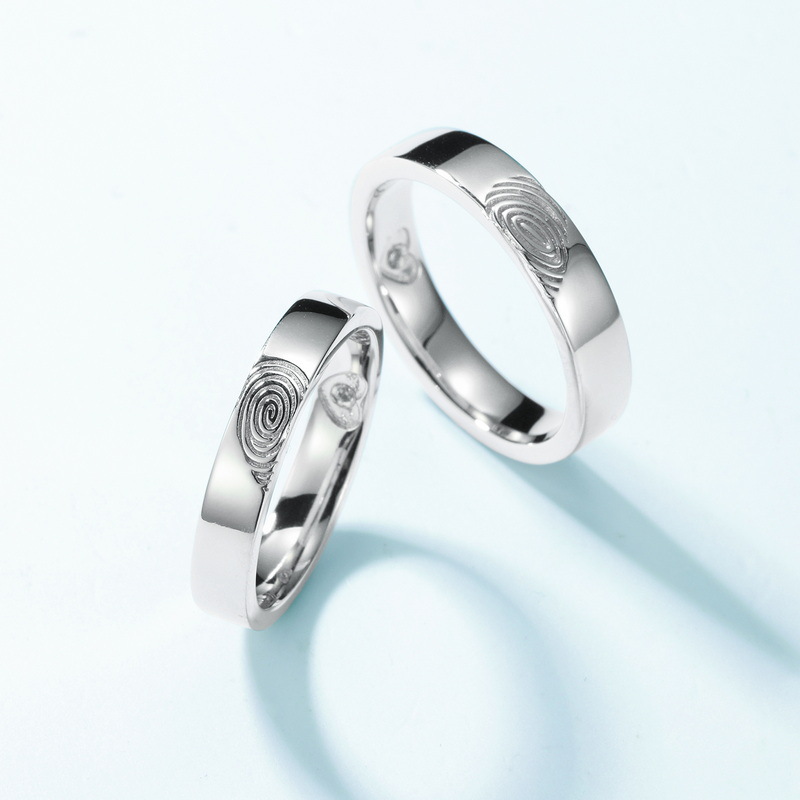 Matching Sterling Silver Rings