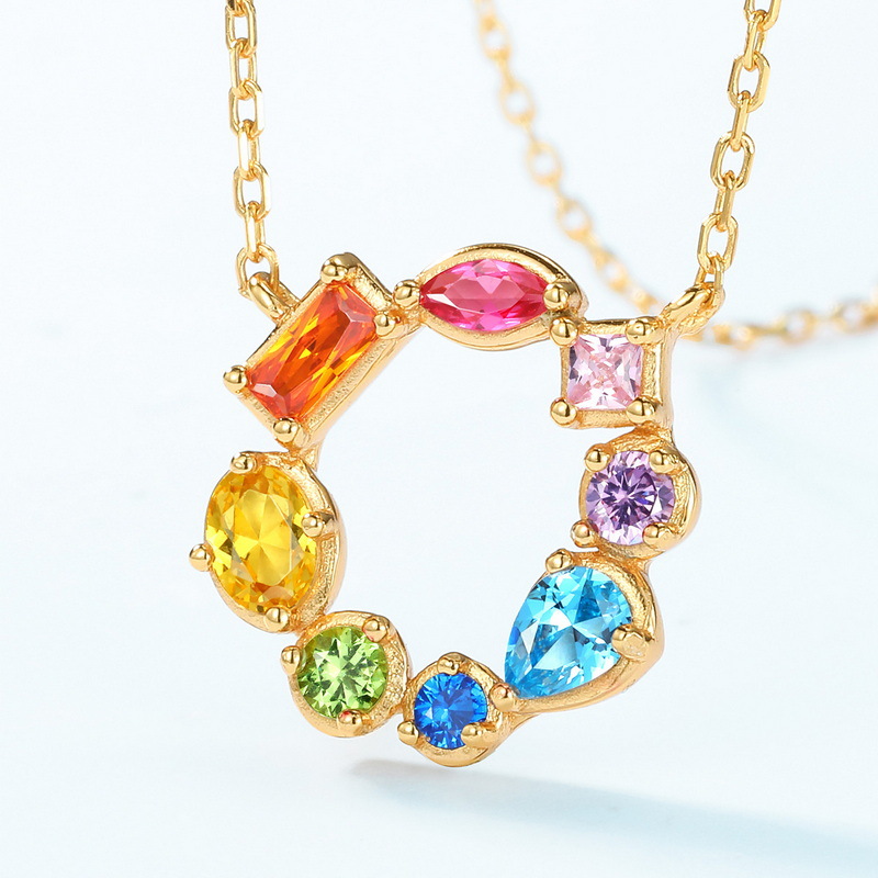 Multi Cubic Zirconia Necklace