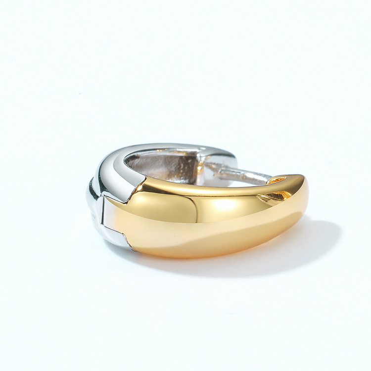 Sterling Silver Plated Gold Earrings
