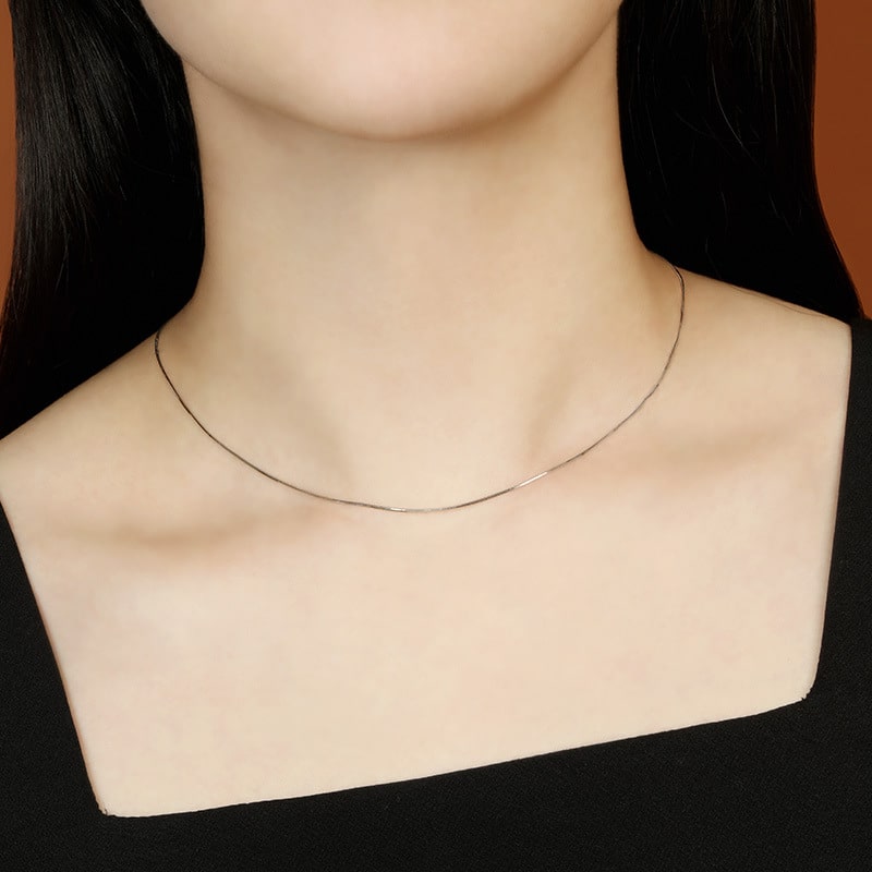 Sterling silver gold plated snake chain for women