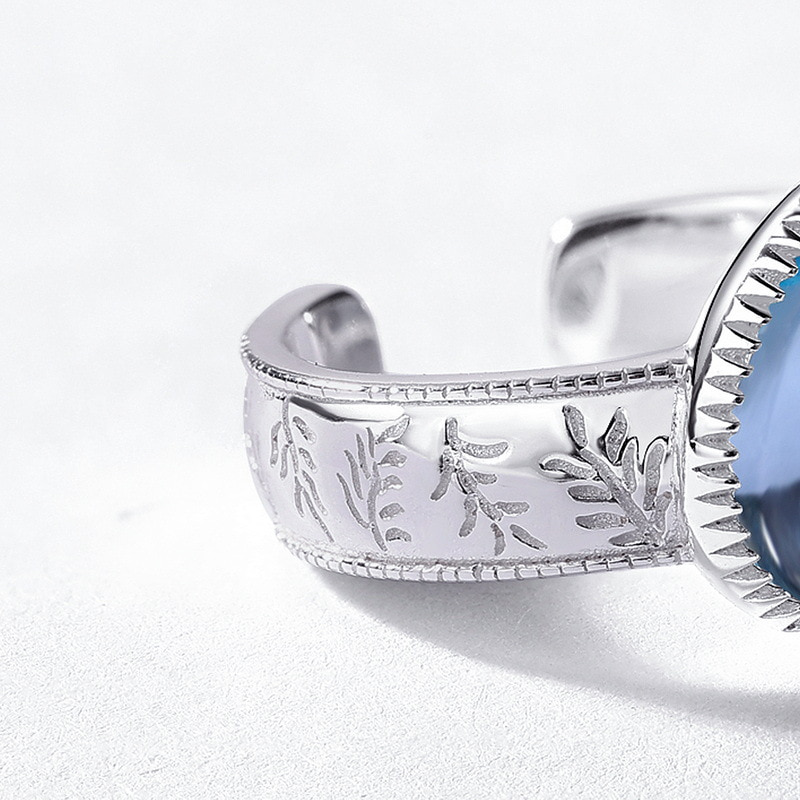 Topaz Silver Ring
