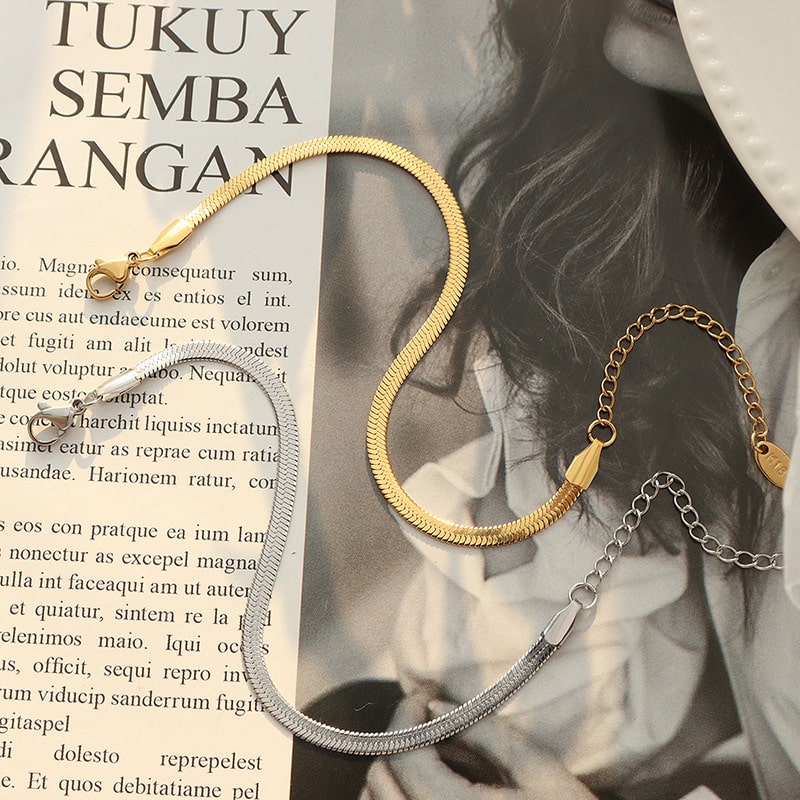 Women's Stainless Steel Bracelets and Gold Plated Bracelets