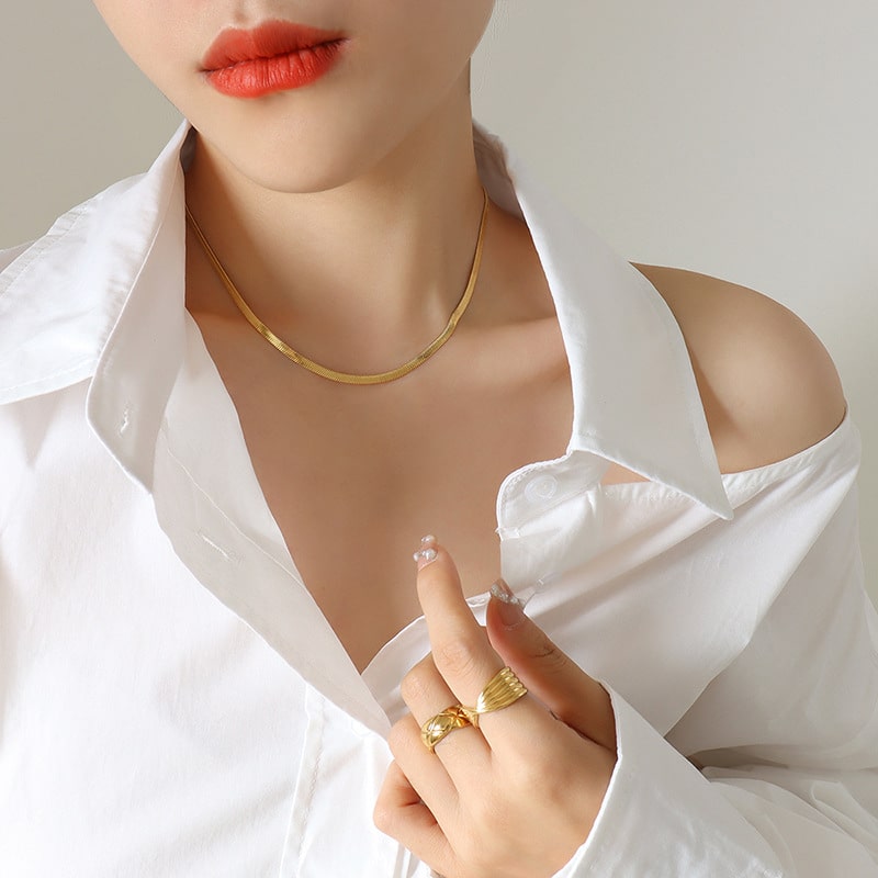 cheap gold plated necklace