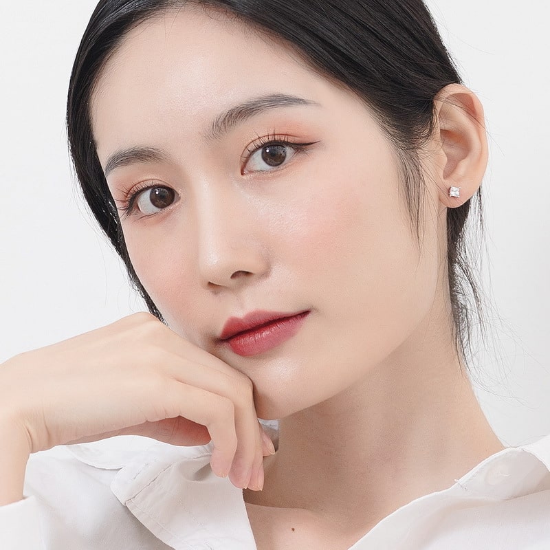 diamond Ear Studs