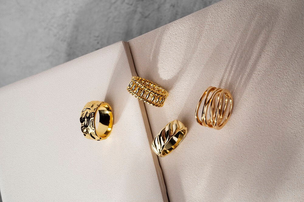 gold plated ring