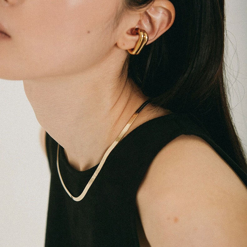 gold plated snake chain
