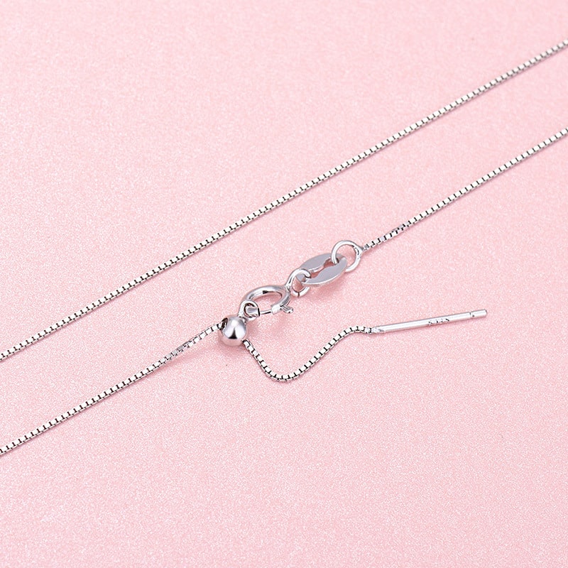 silver box chain min