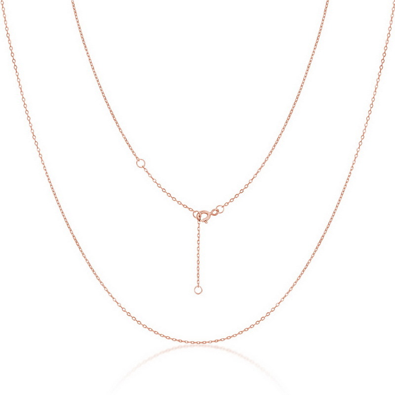 silver plated gold chain