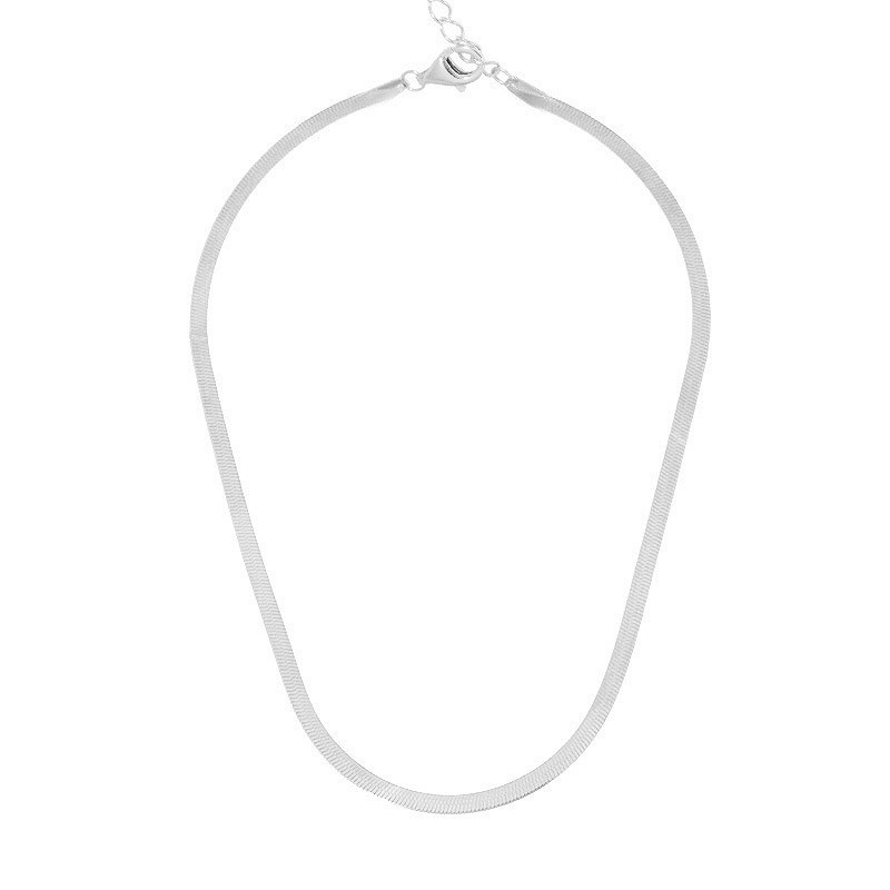 sterling silver snake chain