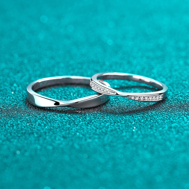 925 Sterling Silver Wedding Rings