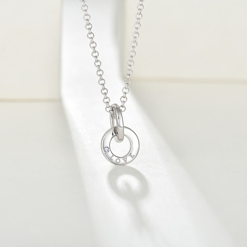 Love Interlocking Necklace