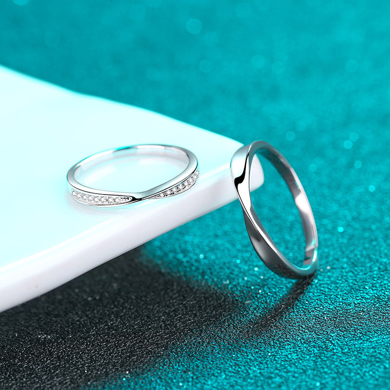 Silver Matching Rings